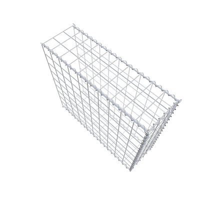 Opvokset gabion type 2 100 cm x 90 cm x 30 cm (L x H x D), maskestørrelse 10 cm x 10 cm, spiral