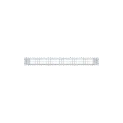 Anbaugabione Typ 3 200 cm x 100 cm x 20 cm (L x H x T), Maschenweite 5 cm x 5 cm, C-Ring