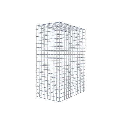 Gabbione aggiuntivo di tipo 3 100 cm x 70 cm x 40 cm (L x H x P), maglia 5 cm x 5 cm, anello a C