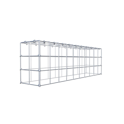 Gabbione aggiuntivo di tipo 3 100 cm x 30 cm x 20 cm (L x H x P), maglia 10 cm x 10 cm, anello a C
