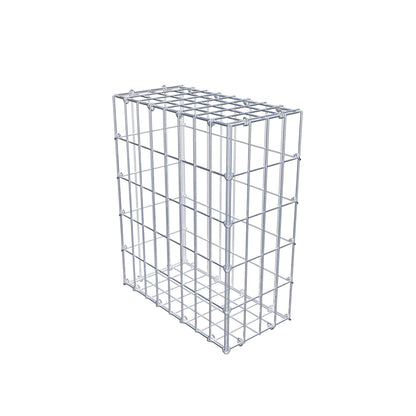 Gabion 50 cm x 40 cm x 20 cm (L x H x D), maskestørrelse 5 cm x 10 cm, C-ring