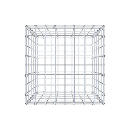 Gabion 50 cm x 40 cm x 40 cm (L x H x D), maskestørrelse 5 cm x 10 cm, C-ring