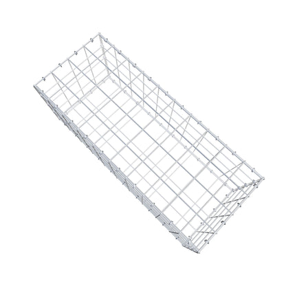 Gabione 100 cm x 40 cm x 40 cm (L x H x T), Maschenweite 10 cm x 10 cm, C-Ring