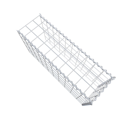 Gabião tipo 4 100 cm x 50 cm x 30 cm (C x A x P), malhagem 10 cm x 10 cm, espiral