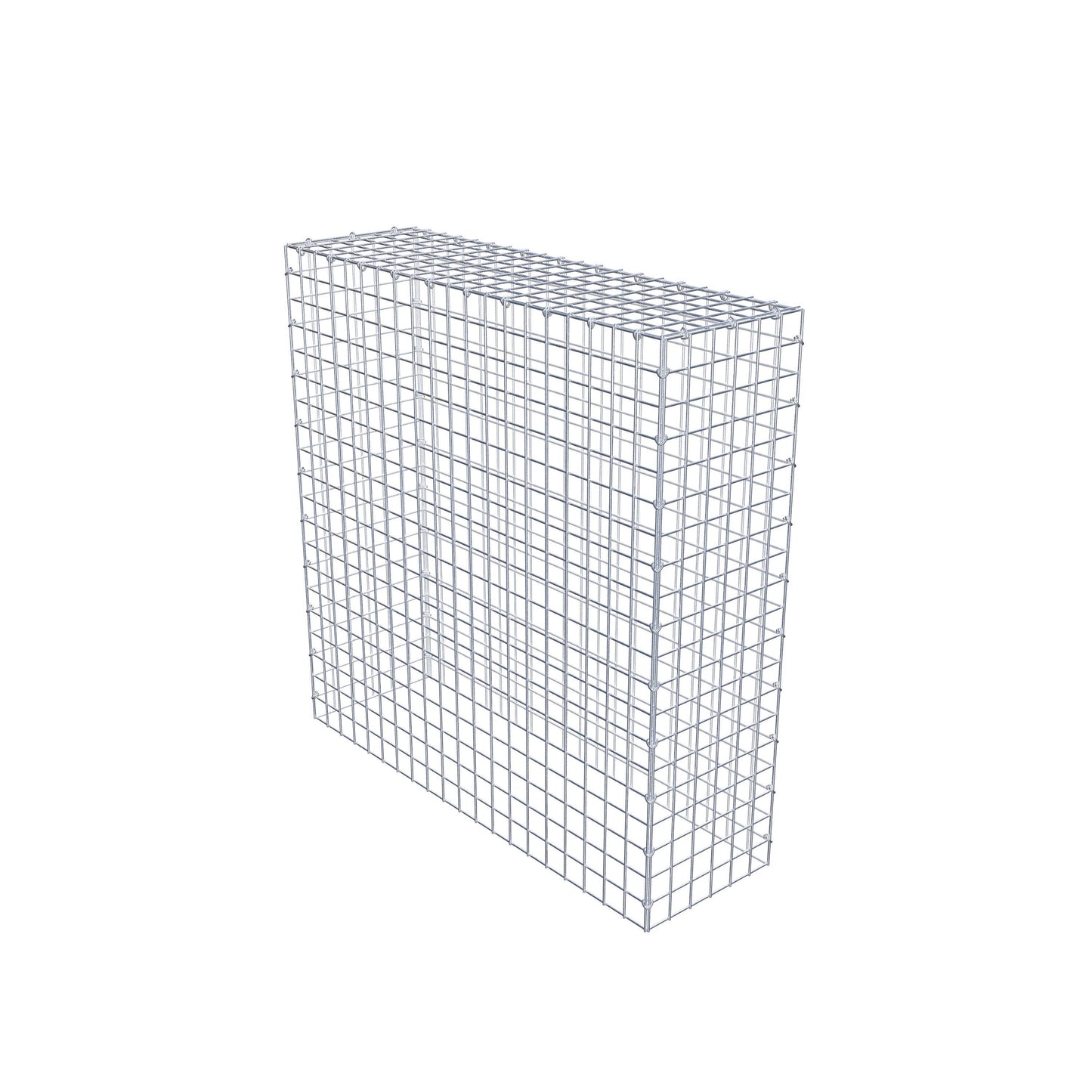 Gavión adicional tipo 3 100 cm x 100 cm x 30 cm (L x A x P), malla 5 cm x 5 cm, anillo en C