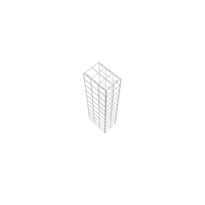 Anbaugabione Typ 4 100 cm x 30 cm x 20 cm (L x H x T), Maschenweite 10 cm x 10 cm, C-Ring
