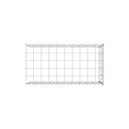 Gavión complementario tipo 4 100 cm x 40 cm x 50 cm (L x A x P), malla 10 cm x 10 cm, espiral