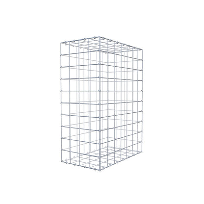 Gabione 100 cm x 70 cm x 40 cm (L x H x T), Maschenweite 10 cm x 10 cm, C-Ring