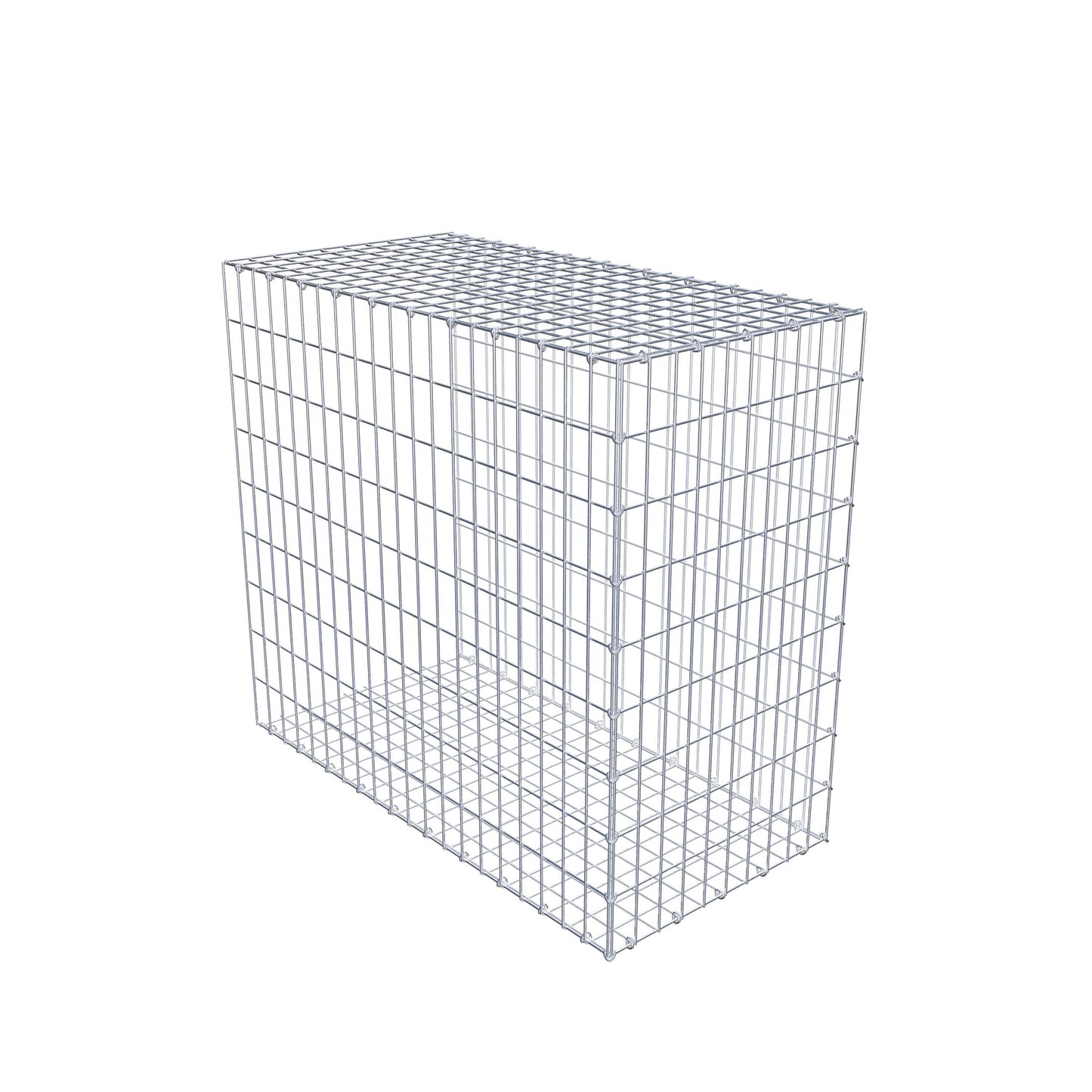 Anbaugabione Typ 2 100 cm x 90 cm x 50 cm, Maschenweite 5 cm x 10 cm, C-Ring