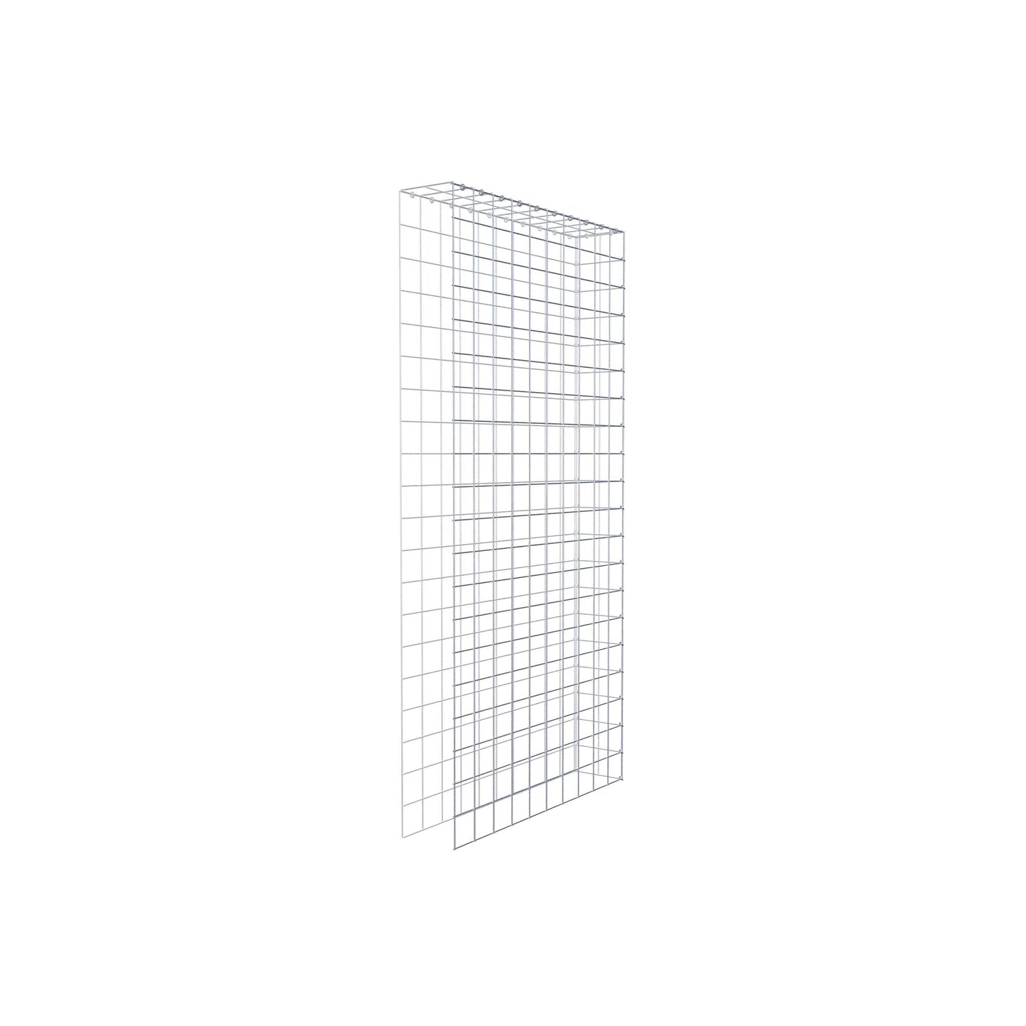 Fourche rapportée type 4 200 cm x 100 cm x 20 cm (L x H x P), mailles 10 cm x 10 cm, anneau en C