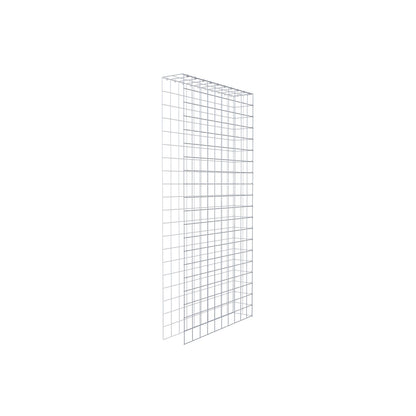 Fourche rapportée type 4 200 cm x 100 cm x 20 cm (L x H x P), mailles 10 cm x 10 cm, anneau en C