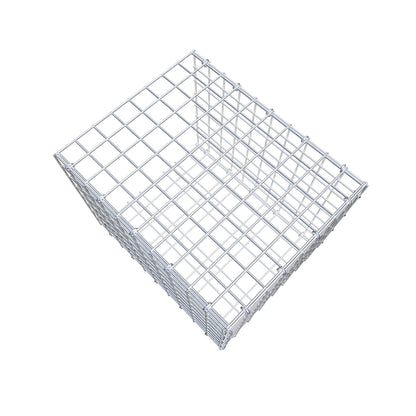 Pila adicional tipo 2 50 cm x 40 cm x 40 cm (L x A x P), malla 5 cm x 5 cm, anillo en C