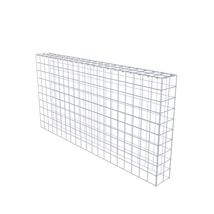 Fourche rapportée type 4 200 cm x 100 cm x 20 cm (L x H x P), mailles 10 cm x 10 cm, anneau en C
