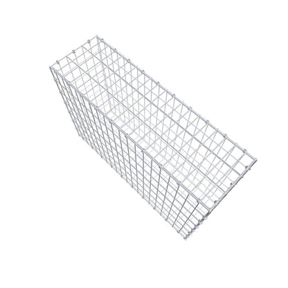 Gabion 100 cm x 70 cm x 30 cm (L x H x D), maskstorlek 5 x 10 cm, spiralring