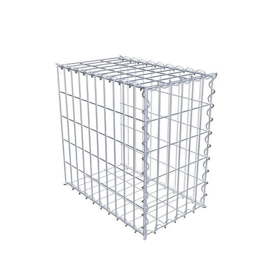 Gabbione aggiuntivo tipo 2 50 cm x 50 cm x 30 cm (L x A x P), dimensione maglia 5 cm x 10 cm, a spirale