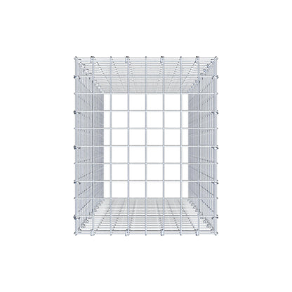 Gabião Tipo 3 100 cm x 40 cm x 50 cm (C x A x P), malhagem 5 cm x 5 cm, anel C