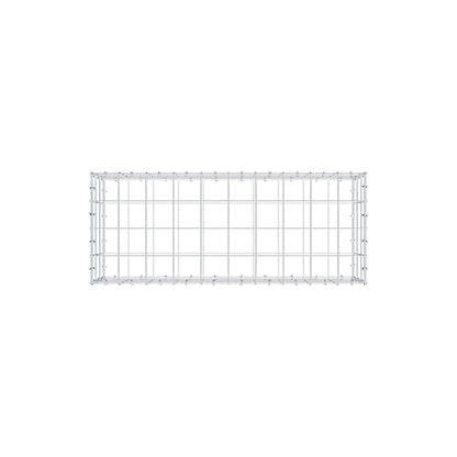 Gabion 100 cm x 30 cm x 40 cm (L x H x D), mesh size 10 cm x 10 cm, C-ring
