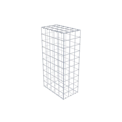 Gabione 100 cm x 50 cm x 30 cm (L x H x T), Maschenweite 10 cm x 10 cm, C-Ring