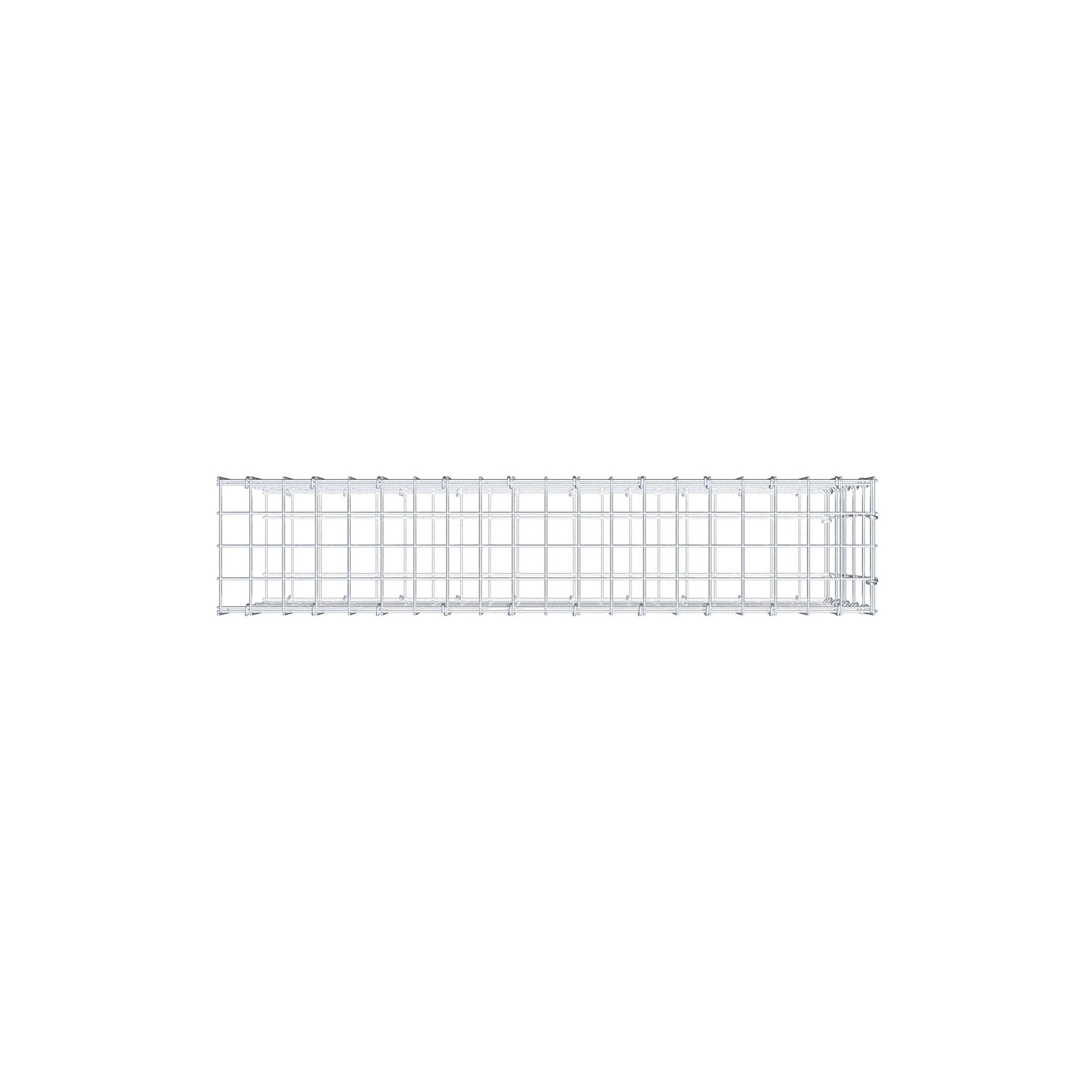 Pile aggiuntivo tipo 2 100 cm x 50 cm x 20 cm, maglia 5 cm x 10 cm, anello a C