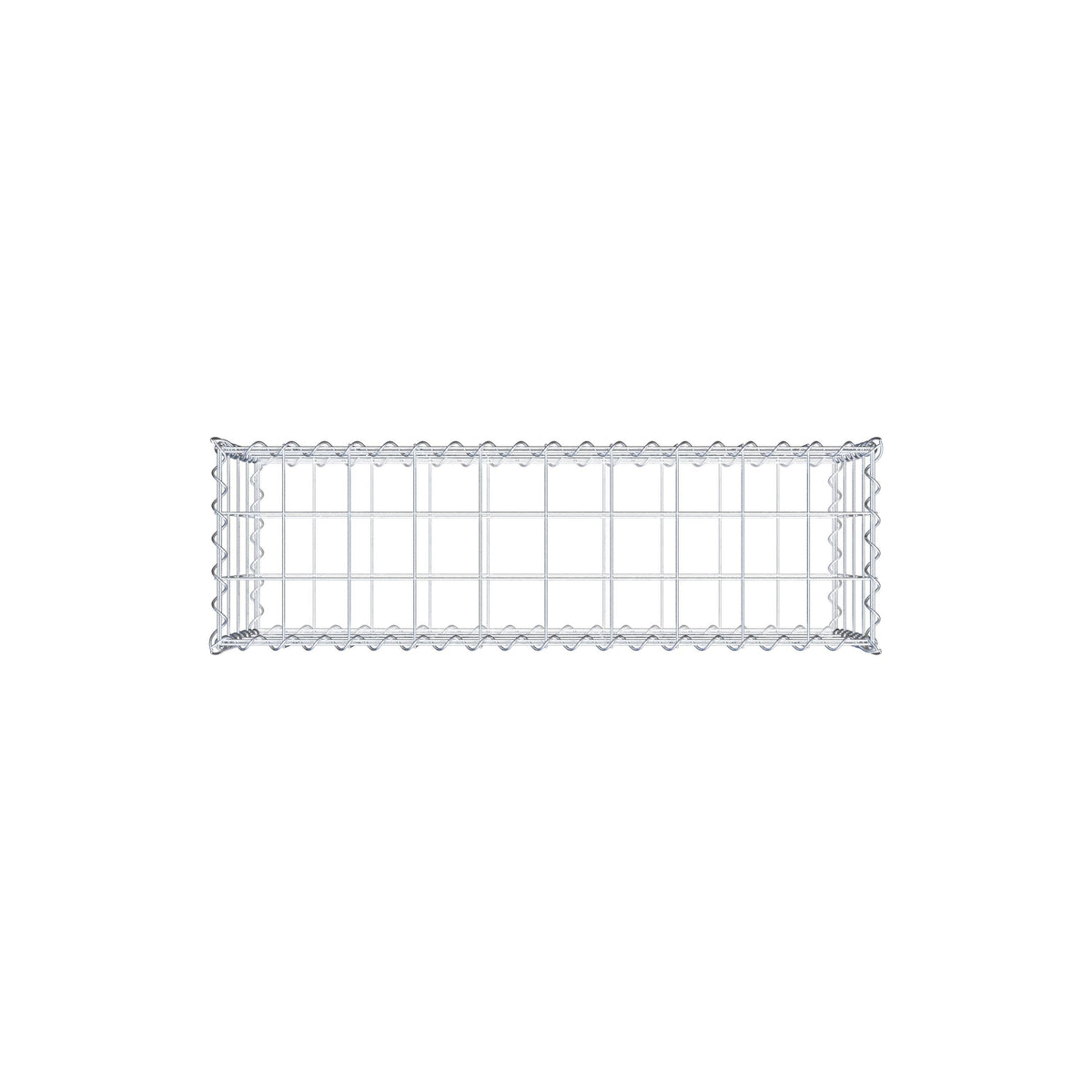 Gabion 100 cm x 40 cm x 30 cm (L x H x P), mailles 10 cm x 10 cm, spirale