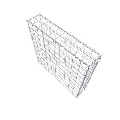 Anbaugabione Typ 3 100 cm x 100 cm x 20 cm (L x H x T), Maschenweite 10 cm x 10 cm, Spirale