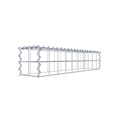 Gabião Tipo 3 100 cm x 20 cm x 20 cm (C x A x P), malhagem 10 cm x 10 cm, espiral