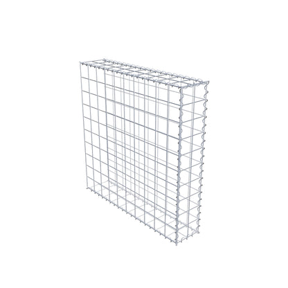 Anbaugabione Typ 2 100 cm x 100 cm x 20 cm (L x H x T), Maschenweite 10 cm x 10 cm, Spirale