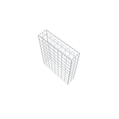 Gabião Tipo 3 100 cm x 80 cm x 20 cm (C x A x P), malhagem 10 cm x 10 cm, anel C