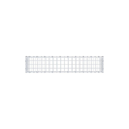 Gabion 100 cm x 20 cm x 20 cm (L x H x D), maskestørrelse 5 x 5 cm, spiralring