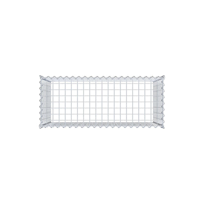 Gabbione aggiuntivo tipo 3 100 cm x 60 cm x 40 cm (L x H x P), maglia 5 cm x 5 cm, a spirale