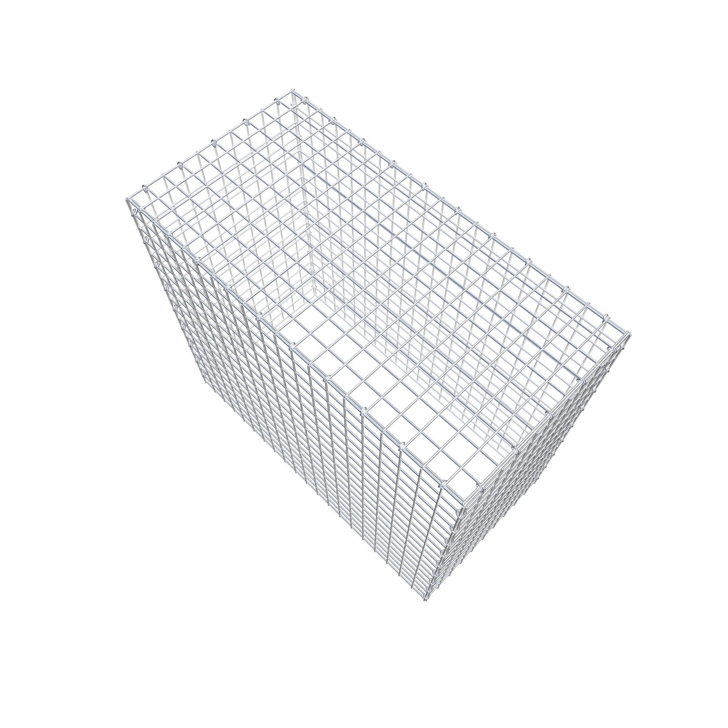 Gabião Tipo 3 100 cm x 90 cm x 50 cm (C x A x P), malhagem 5 cm x 5 cm, anel C
