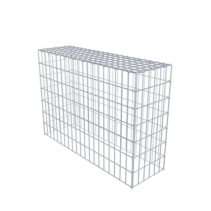 Anbaugabione Typ 3 100 cm x 70 cm x 30 cm (L x H x T), Maschenweite 5 cm x 10 cm, C-Ring