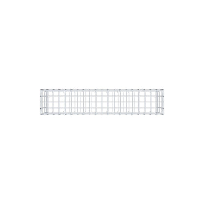 Gabion 100 cm x 40 cm x 20 cm (L x H x D), mesh size 5 cm x 10 cm, C-ring