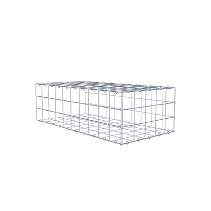 Type 2 oplegkorf 100 cm x 30 cm x 50 cm (L x H x D), maaswijdte 10 cm x 10 cm, C-ring