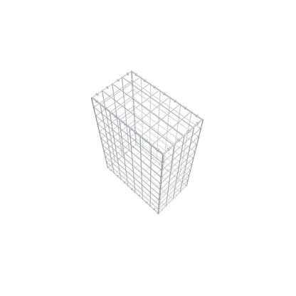 Gabione 100 cm x 70 cm x 40 cm (L x H x T), Maschenweite 10 cm x 10 cm, C-Ring