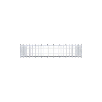 Gabion 100 cm x 60 cm x 20 cm (L x H x D), mesh size 5 x 5 cm, spiral ring