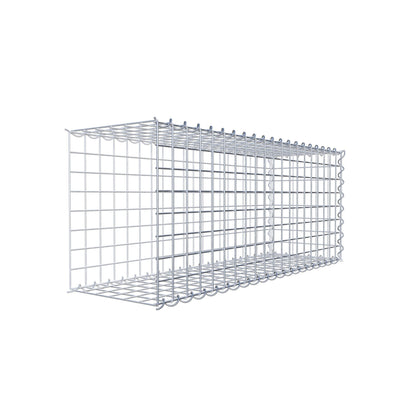 Anbaugabione Typ 2 100 cm x 40 cm x 30 cm (L x H x T), Maschenweite 5 cm x 5 cm, Spirale