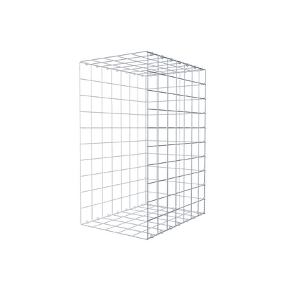 Gabbione aggiuntivo di tipo 2 100 cm x 70 cm x 50 cm (L x H x P), maglia 10 cm x 10 cm, anello a C