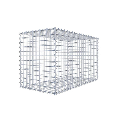 Gabion 100 cm x 60 cm x 50 cm (L x H x D), mesh size 5 cm x 5 cm, spiral