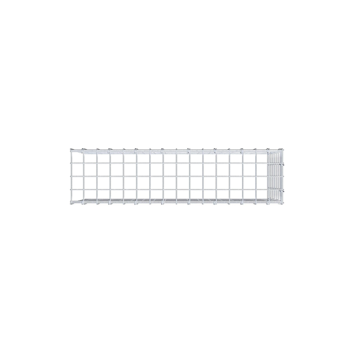 Pila adicional tipo 4 80 cm x 40 cm x 20 cm (L x A x P), malla 5 cm x 5 cm, anillo en C