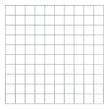 Gitter 10 x 10 cm maskestørrelse