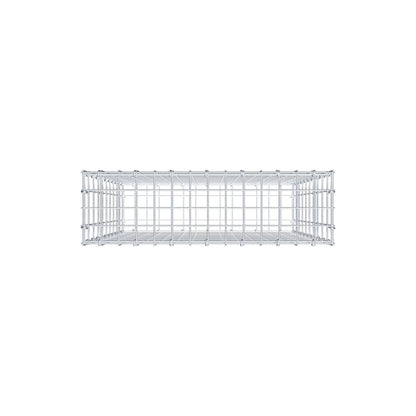 Gabion 100 cm x 70 cm x 20 cm (L x H x D), maskestørrelse 5 cm x 10 cm, C-ring