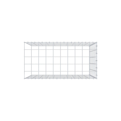 Gabião Tipo 4 100 cm x 80 cm x 50 cm (C x A x P), malhagem 10 cm x 10 cm, anel C