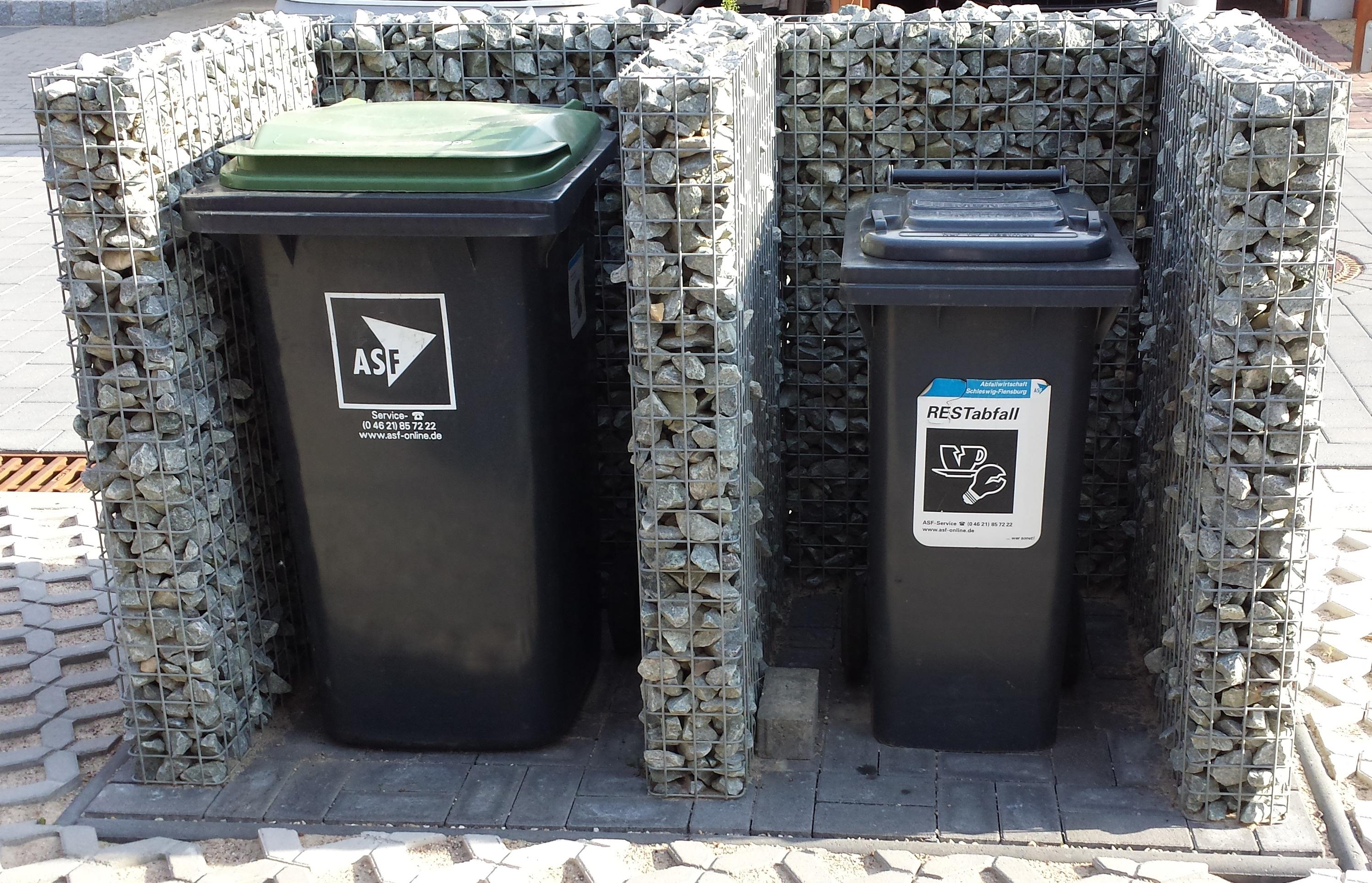 Coffre à poubelles élément annexe MA-1