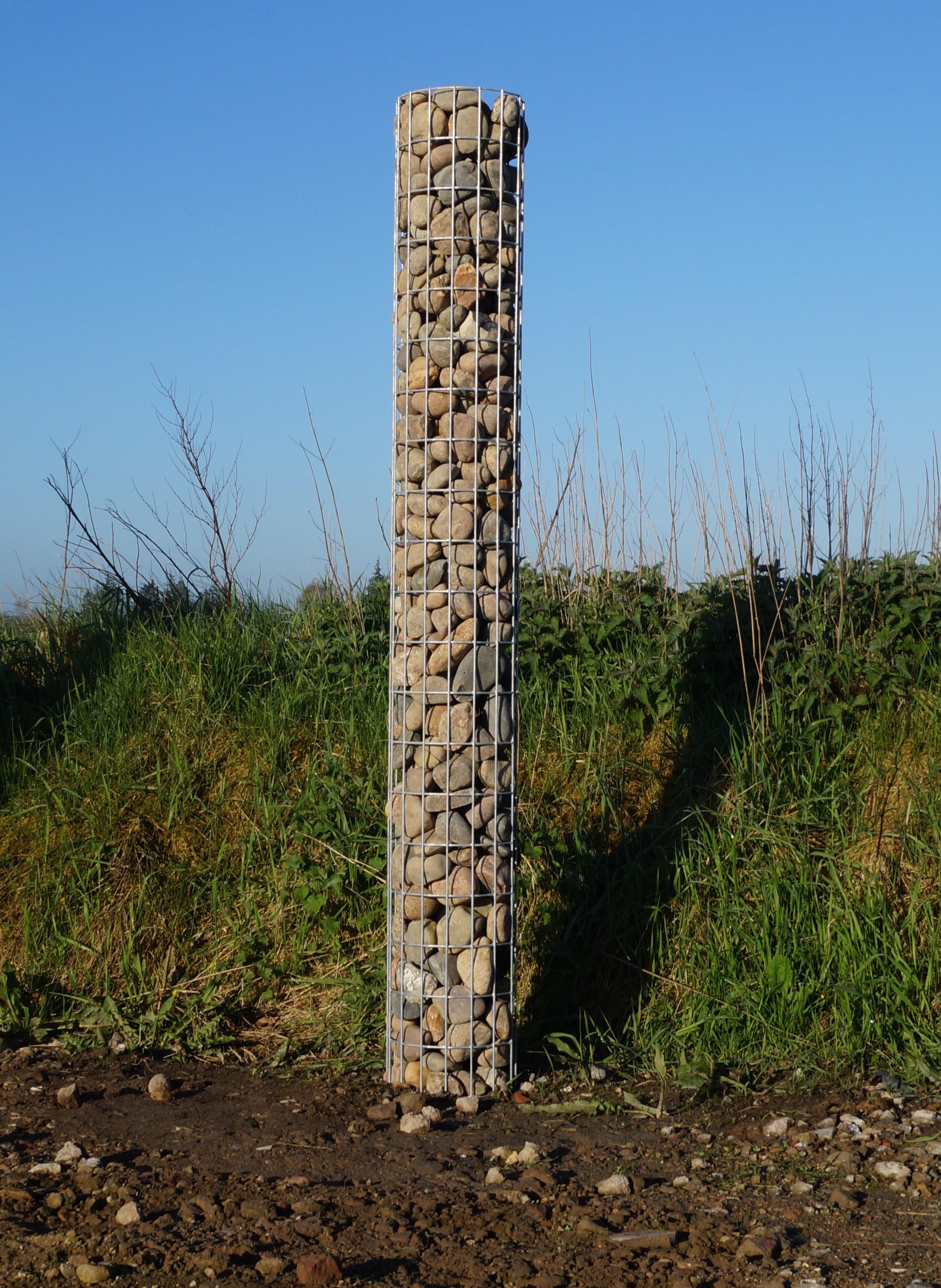 Colonne de gabion diamètre 32 cm, MW 5 x 10 cm rond